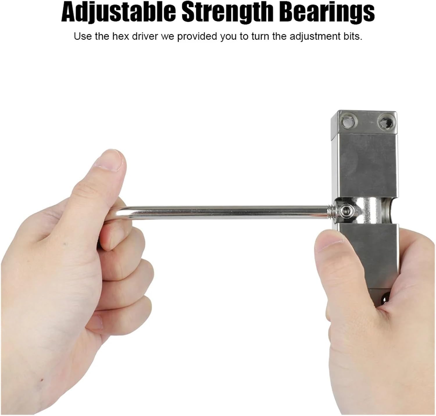 Adjustable Automatic Spring Door Closer Durable Furniture Hardware Closing Device Stainless Steel Security Lock