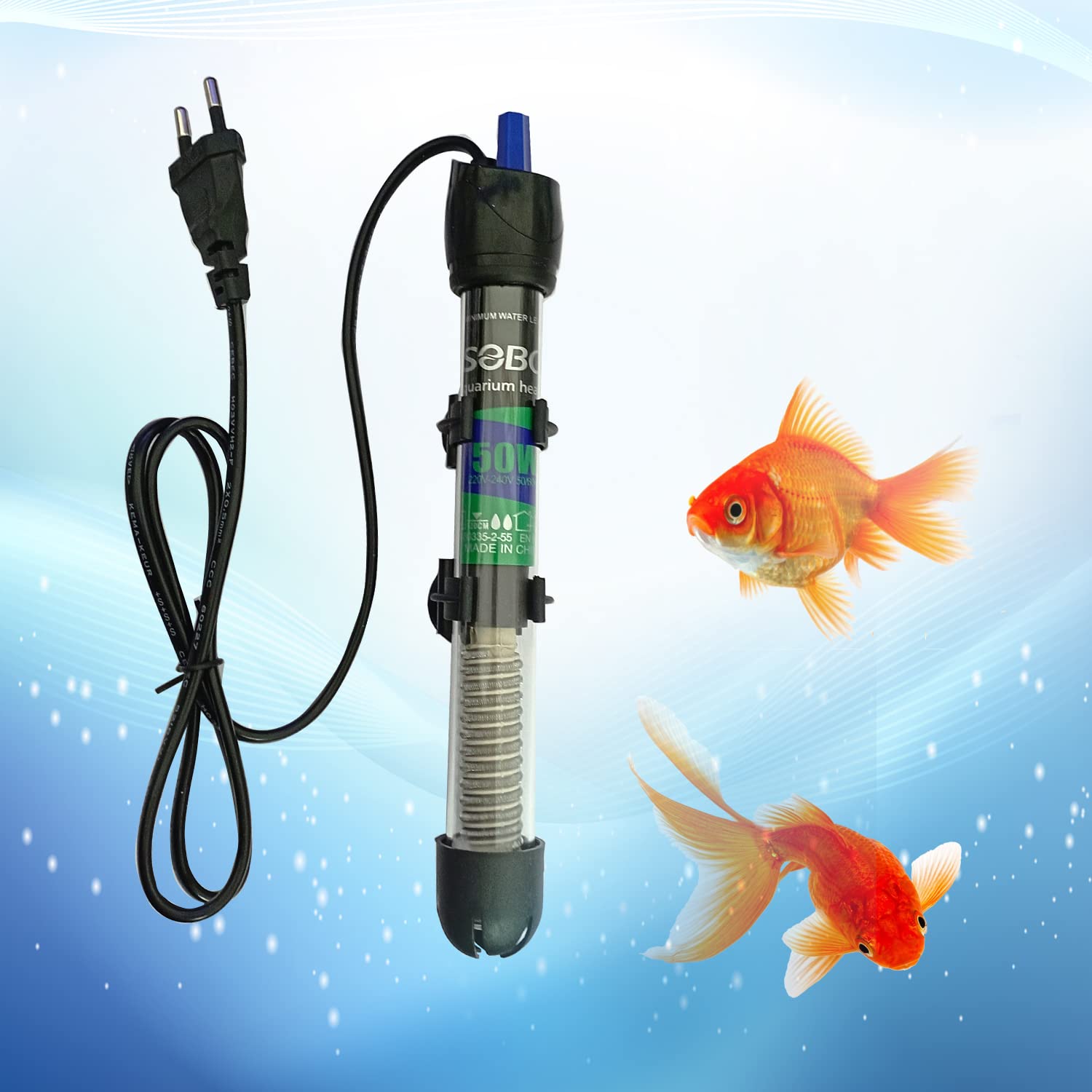 Jainsons Pet Products Sobo Glass Aquarium Heater Fully Submersible Aquarium Heater/Adjustable Temperature (20°-32°C) Fish Tank Heater Fish Aquarium Tank Waterproof Heaters (50W) (B0819S5GDW) Amazon Price History, Amazon Price Tracker