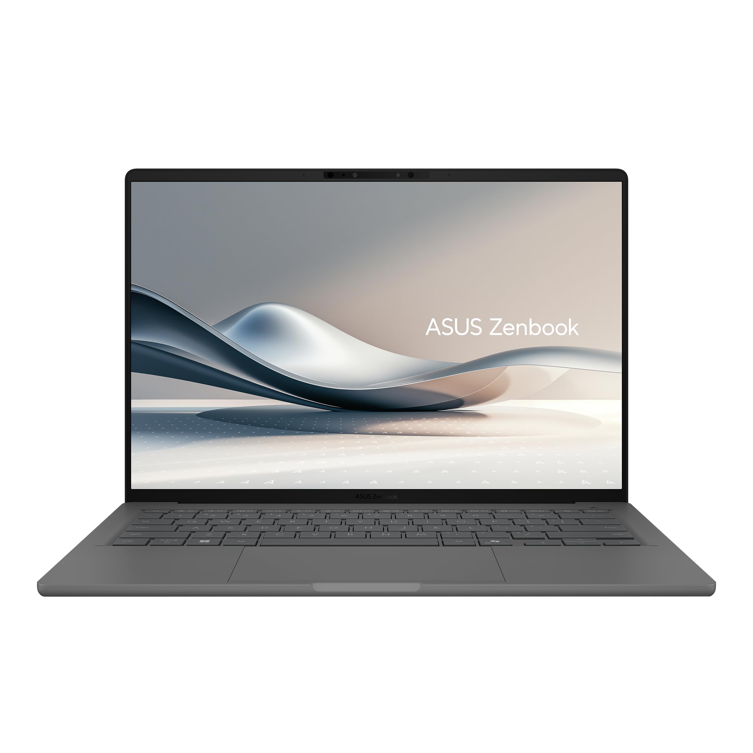 ASUS Zenbook A14 OLED UX3407QA-QD349W Copilot + PC 14" WUXGA (Qualcomm Snapdragon X1-26-100, 16GB RAM, 1TB SSD, Qualcomm Adreno GPU, Windows 11 Home) Grigio Islandese - Tec. QWERTY