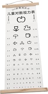Mobestech Low Vision Canvas Eye Chart Eye Exam Chart Eye Exam Wall Chart Eye Testing Chart Eye Chart Visual Eye Exam Chart Anti-fall Checklist Classroom Supplies Test Pattern Chart