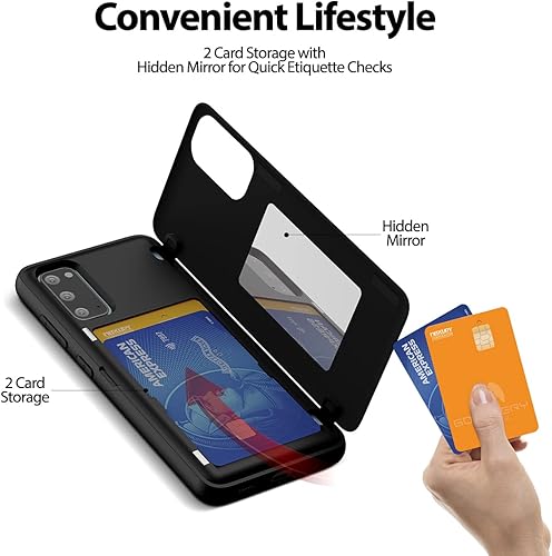 Miniatura 271 de GOOSPERY Parachoques magnético para puerta compatible con Galaxy S23, tarjetero tipo cartera, cierre automático, protección de doble capa resistente