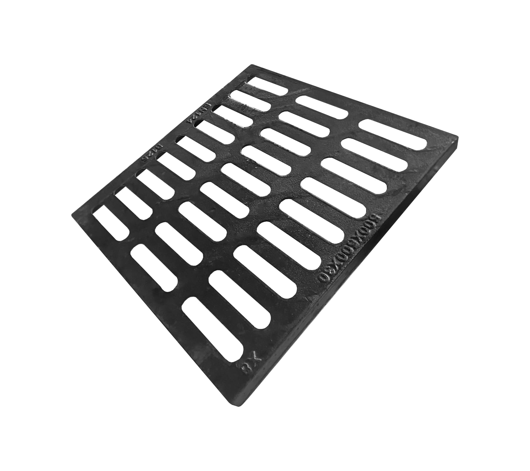 Grilles de vidange en métal à haute résistance mécanique pour le drainage d'usine