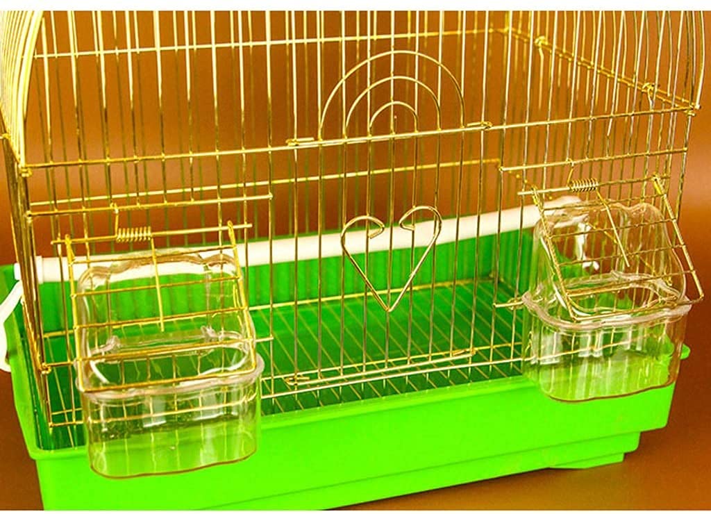 Gabbia per uccelli da viaggio, gabbia per pappagalli, regalo per gli amanti degli uccelli, piccola gabbia per uccelli per parrocchetti, fringuelli, inseparabili, gabbia da viaggio portatile per uccel