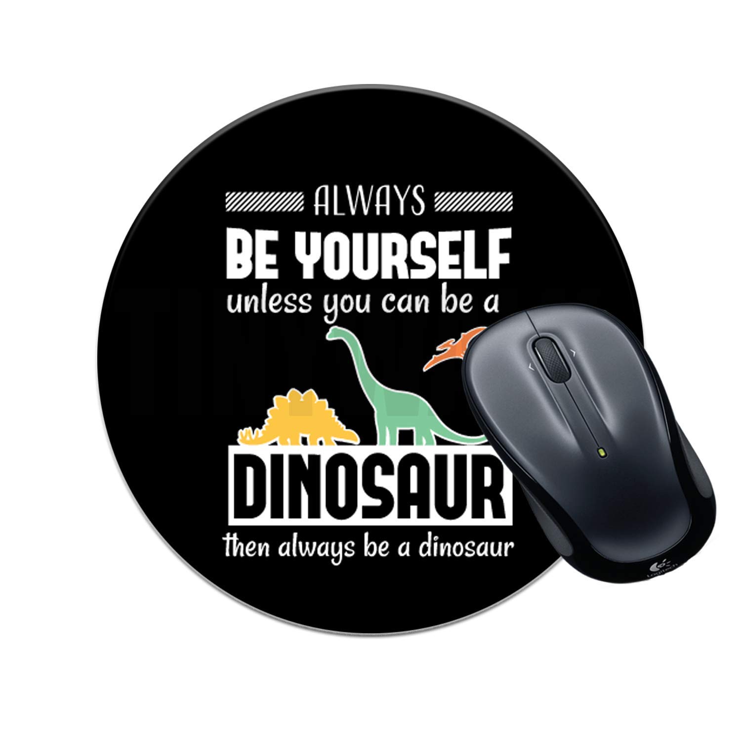 Tinywalk Gaming Mouse Pad Dinosaur Sarcastic Printed Multicolour Size 8x8 inches (B07N4WGC3N) Amazon Price History, Amazon Price Tracker