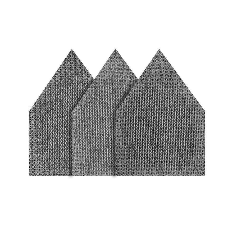 Lijadora de riel M12 para Milwaukee 48-80-5405 80/120/180, tamaño de grano, papel de lija, lijadora, lijadora de detalles, papel de lija - 12 unidades