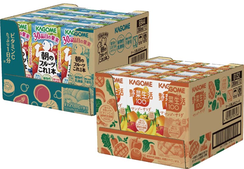 Amazon.co.jp: 【Amazon.co.jp限定】カゴメ 朝のフルーツこれ一本