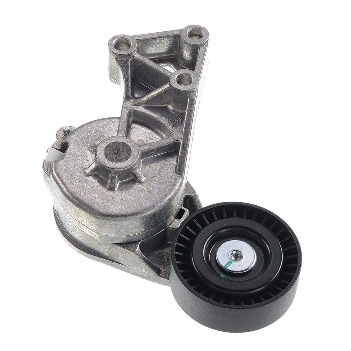 Frankberg Belt Tensioner Drive V-Ribbed Compatible with A3 Alhambra Leon Toledo Fabia Octavia B-o-r-a Golf J-e-t-t-a M-u-l-t-i-v-a-n New Beetle S-h-a-r-a-n Transporter 1995-2010 038903315AE