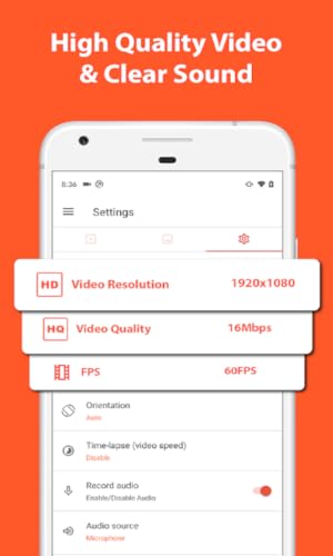 Screen recorder Video Recorder Full HD