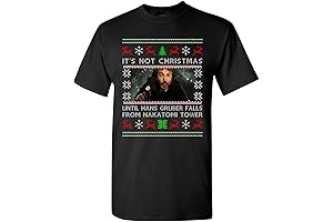 Absurd Ink Hans Gruber x Die Hard Premium Christmas T-shirt