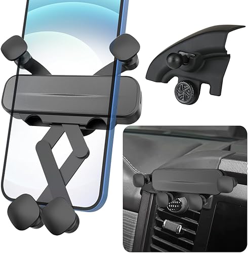 LUNQIN Soporte para teléfono de coche para Ford F-150 F150 Truck 2021 2022 2023 Accesorios de automóvil, decoración interior, soporte para teléfono