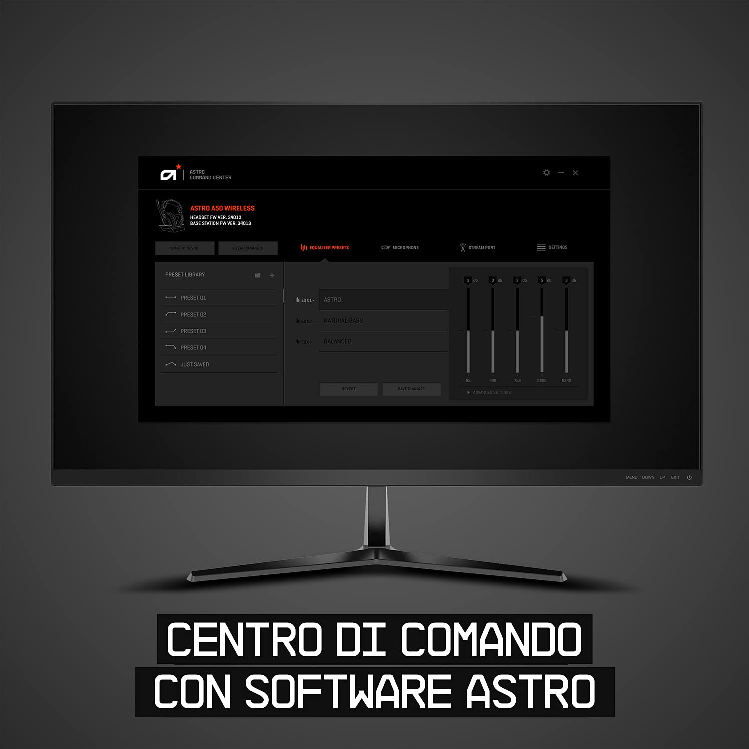 ASTRO Gaming A50 Cuffia Wireless + Stazione Base di Ricarica, 4° Gen, Dolby Audio, Controllo Equilibrio Gioco/Voce, 2.4 GHz Wireless, 15 m di portata per Xbox Series X|S, Xbox One, PC, Nero/Oro