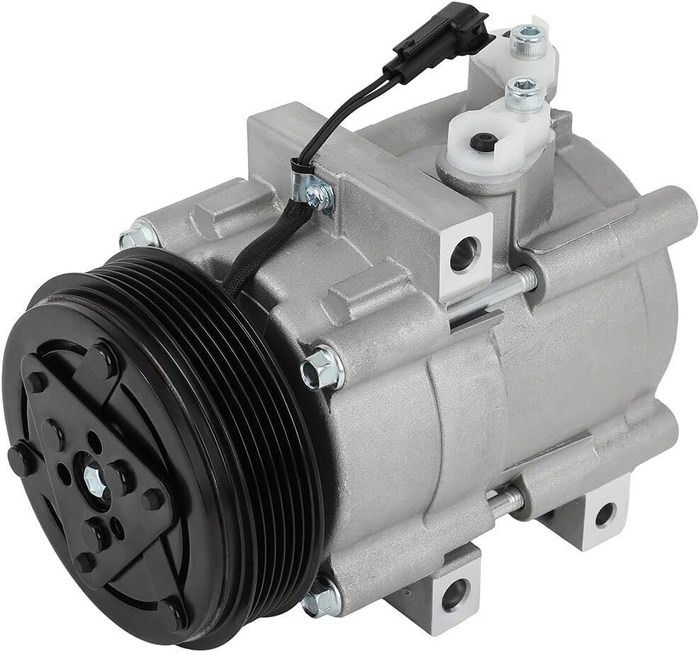 ECCPP AC Compressor with Clutch 2006-2011 Fit for Lincoln Town Car 4.6L 2006-2010 Fit for Mercury Mountaineer 4.6L Air Conditioning Compressor