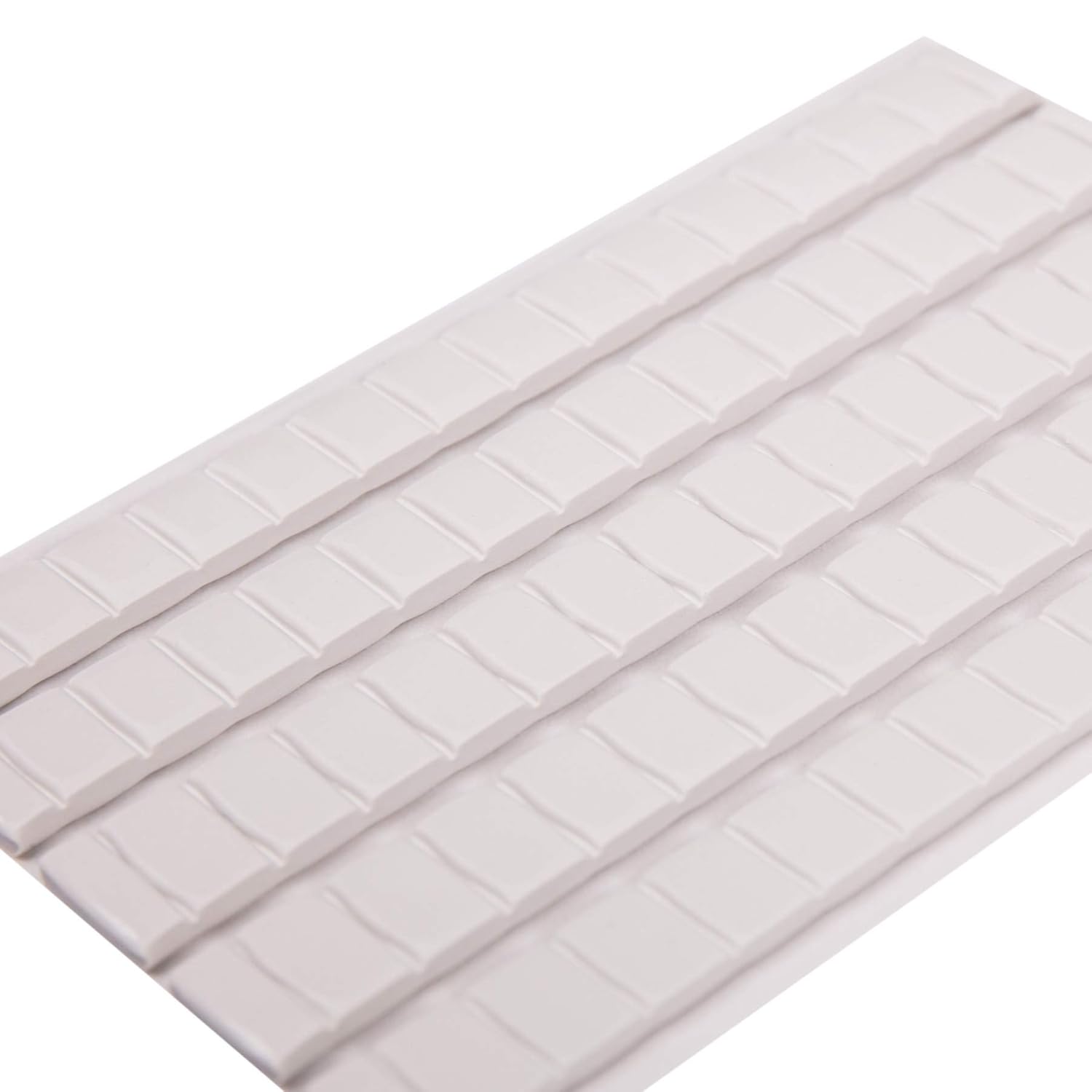 D.RECT - White Adhesive Pads | Removable Putty | Malleable Adhesive Paste | Blister Pack of 80 Pads