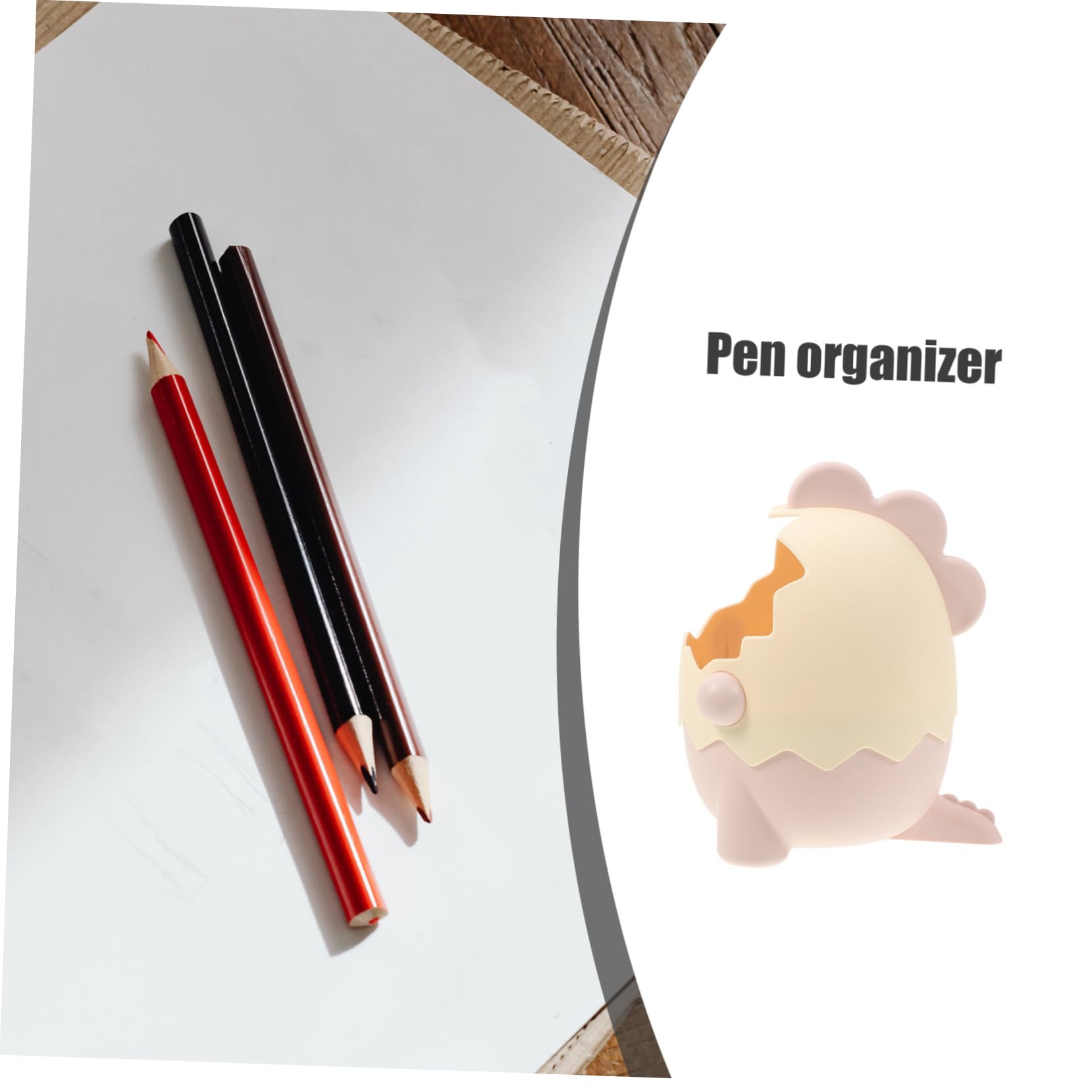 SHINEOFI 5 Piezas De Soporte Para Con Cáscara De De Estuche Para Lápices Con Forma De De Organizador De Lápices Para Escritorio Organizador