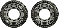 Intex 36" Giant Inflatable Tire Tubes (2 Pack) - Comfortable Swim Rings for Pool, Lake, River & Ocean Adults