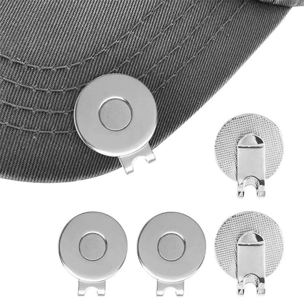 DONGKER 5 szt. klips do kapelusza golfowego, magnetyczny klips do oznaczania piłki golfowej do rękawic golfowych, torby, czapki, daszek
