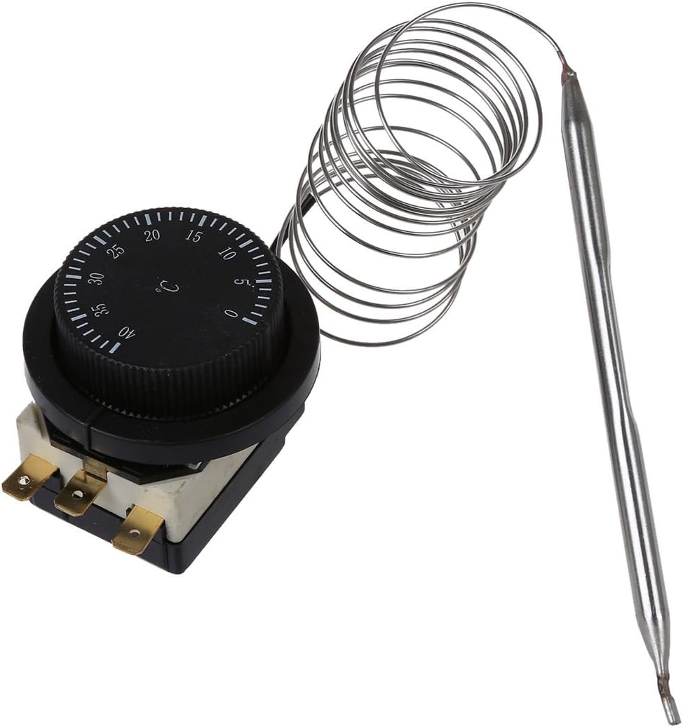 Produktbild von Ignis Backofen Ersatzteile Gas Control Thermostat, 710 Gas Gas Temperatur Regelventil 120-200 Grad Celsius Thermostat Herde Ersatzteil Danfoss Thermostat 34mm