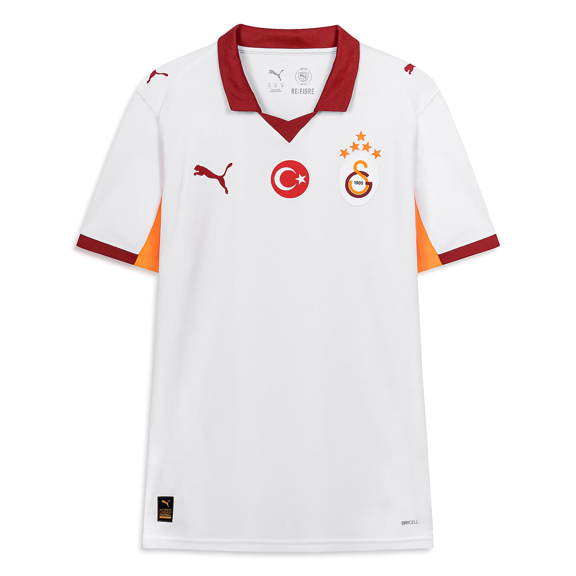 Galatasaray 2025/26 Dış Saha Erkek Beyaz Futbol Forması 77981102