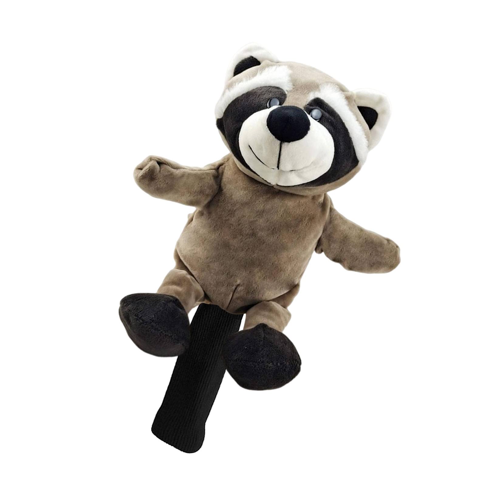 Perfeclan Golf Club Headcover Cute Portable Wood Driver Head Cover Cartoon Headcover Sleeve for Head Kids, Raccoon