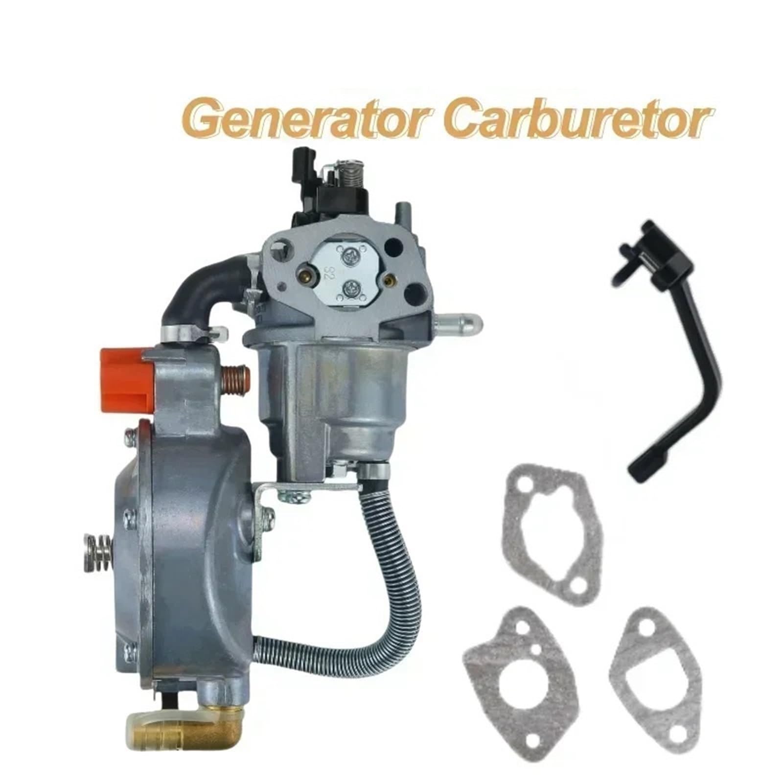 gaźnika motocyklowego Podwójny gaźnik paliwa 2-5 kW Generator PASUJE DO LPG PASUJE DO NG PASUJE DO Honda GX160 GX200