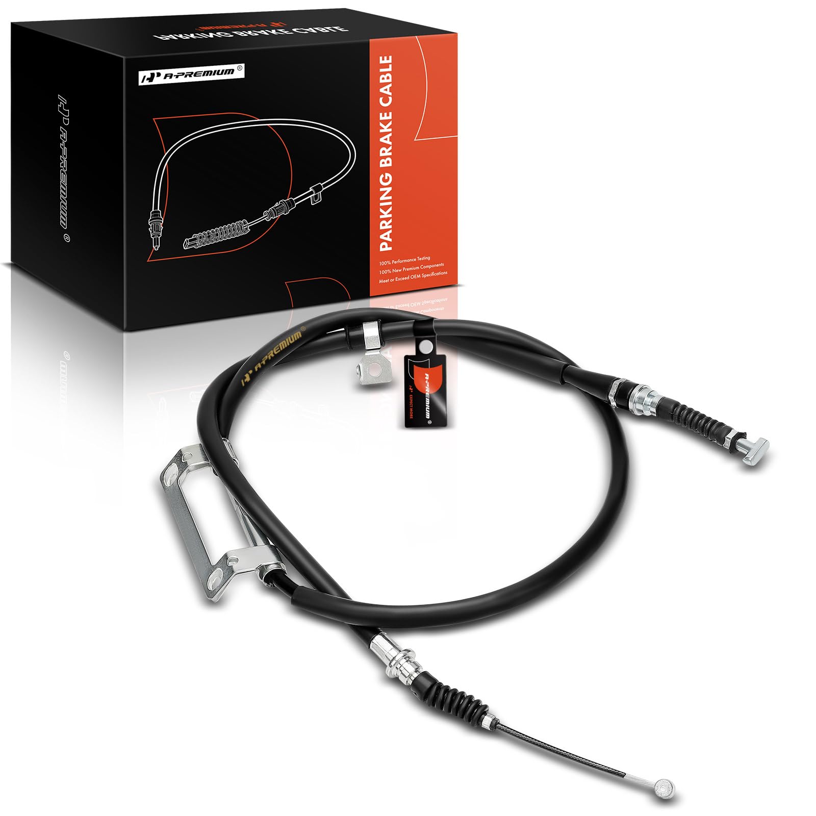 Cable de freno de estacionamiento trasero izquierdo para reparar freno de mano Kia Spectra 8
