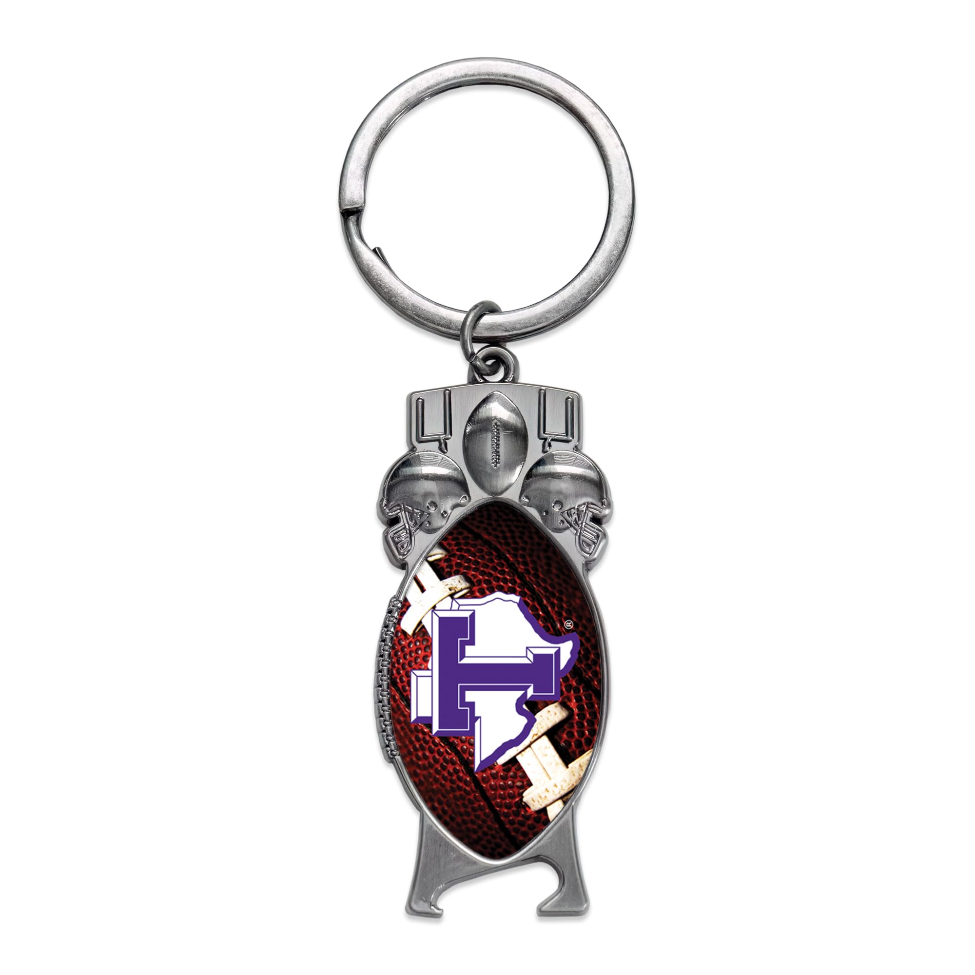 Rico Industries NCAA Tarleton State Texans Sculpted Bottle Opener Keychain -Great Gift Item — image 1