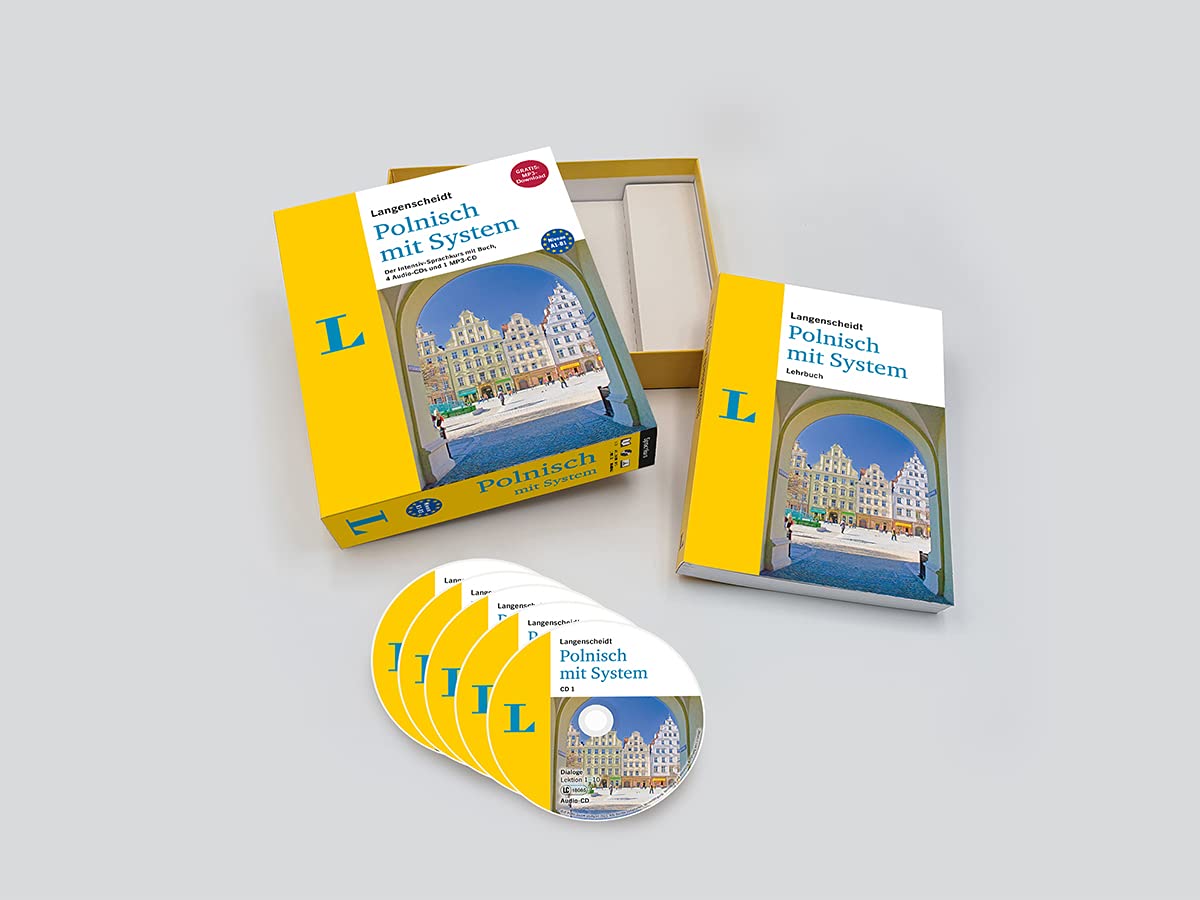 Langenscheidt Polnisch mit System: Der Intensiv-Sprachkurs mit Buch, 4 Audio-CDs und 1 MP3-CD (Langenscheidt mit System)