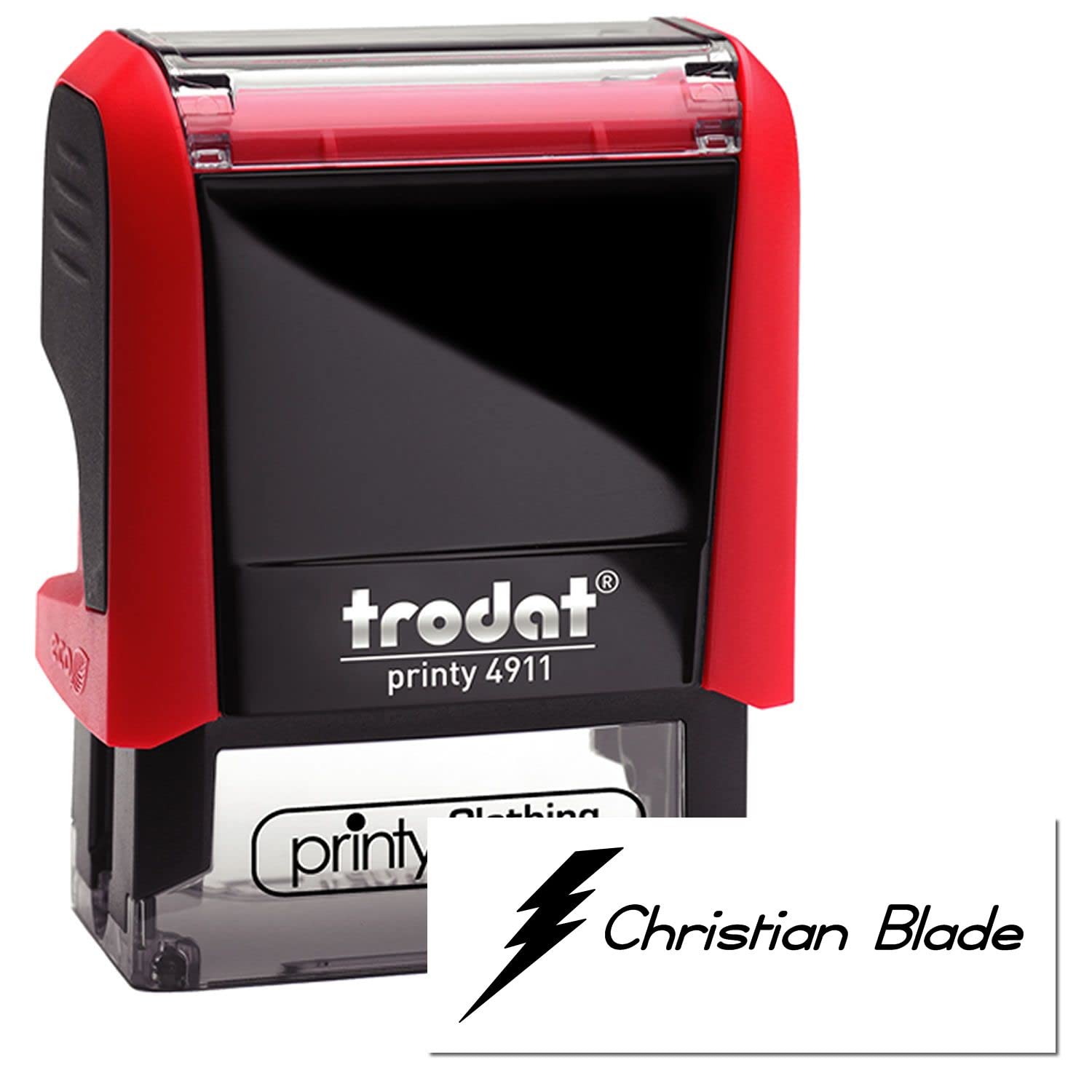 Flash Textile Marker Name Stamp for Fabric, Textile Marker Name Stamp for Fabric, Flash Design, Customized, Clothes Stamp, Size 9/16