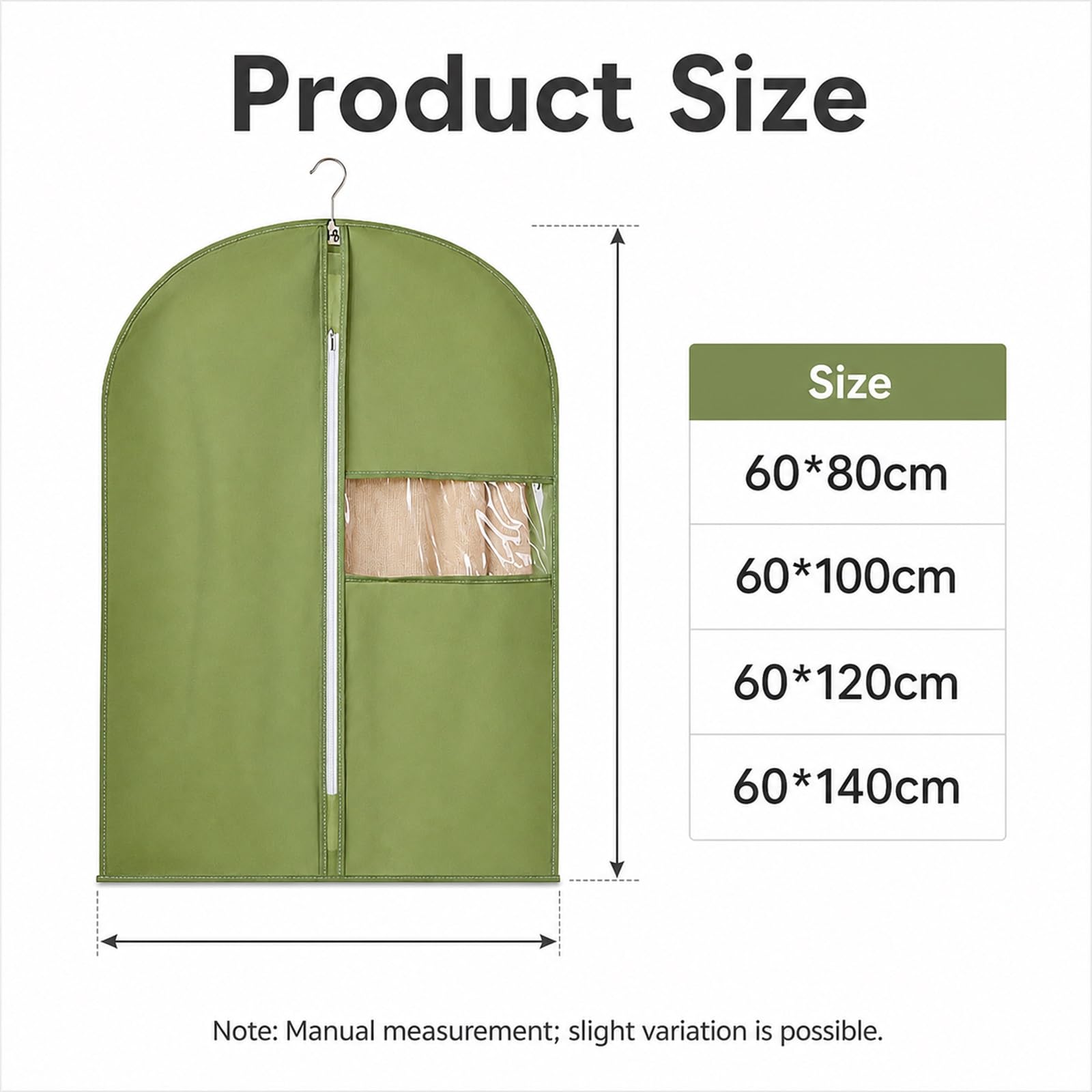 Fundas Ropa Antipolvo para Trajes,Transpirable Bolsas de Ropa Fundas con Cremallera,Cremallera Cubiertas de la Ropa,Humedad,Transpirables,para Vestidos Largos,Vestido de Novia
