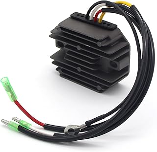KiFas voltoge Regulator Rectifier Fit For Tohatsu MFS9.9C MFS15C MFS20C MFS20 15HP 20HP Tohatsu MFS15C MFS20C 3BJ-76060-0 3BJ-76060-1 Stable device for output voltage