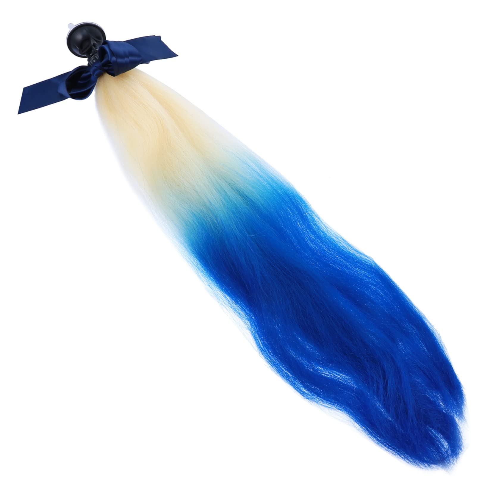 BELLIFFY Skate Braids Motorcycle Wig Adornments Easy and Remove for Riding