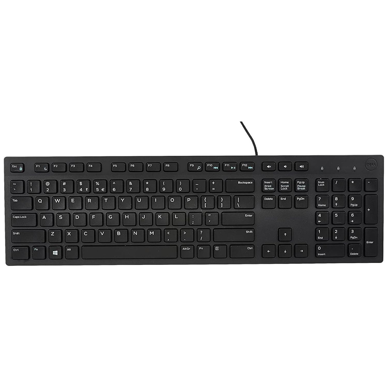 Compatible with Dell KB216 (US-Layout) Multimedia Full-Size USB Wired Keyboard 580-ADMT (Single Unit)