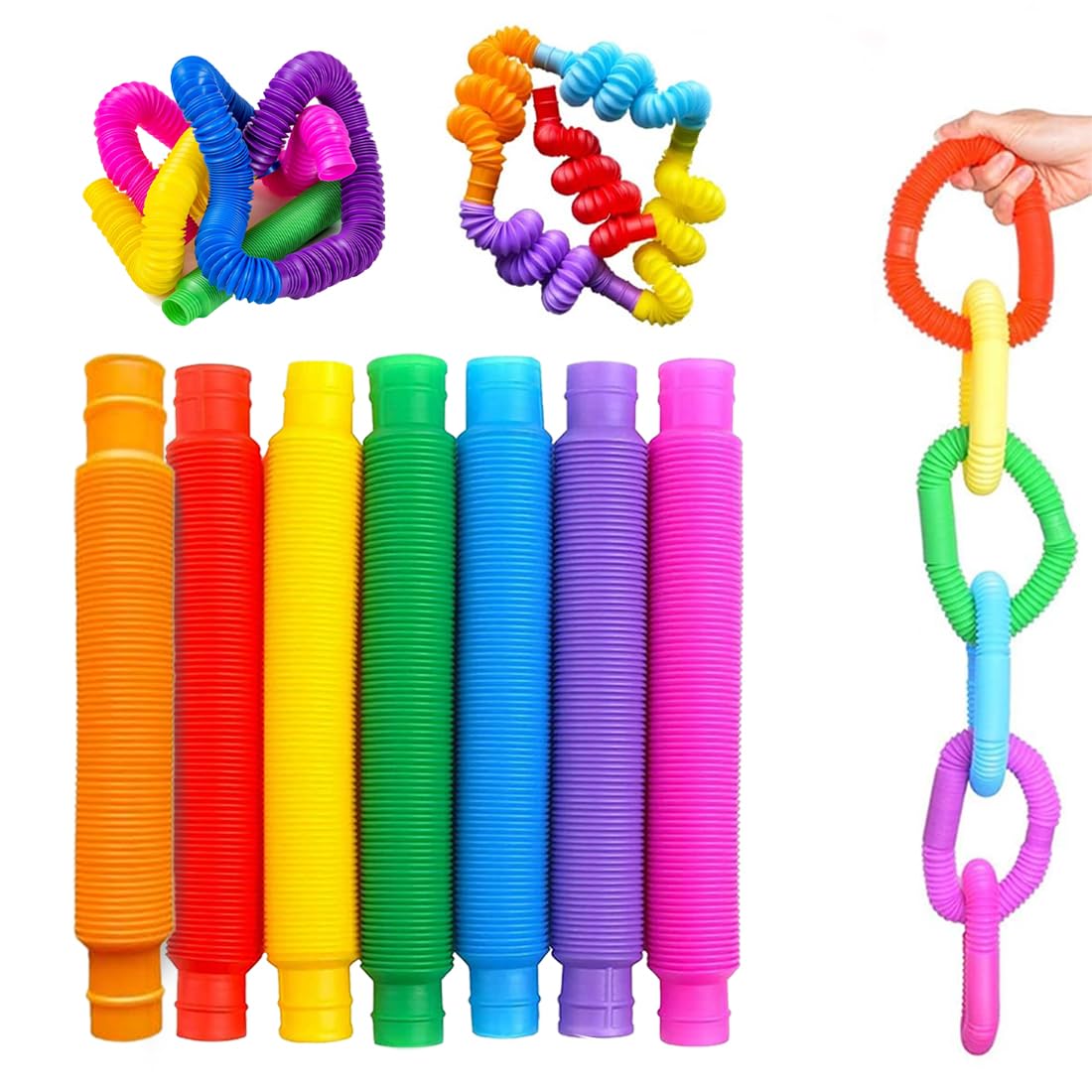 Wembley Telescopic Suction Toy for Kids| Fidget Toy for Kids| Set of Flexible Giraffes| Compact Travel Toys for 2 Years| Non-Toxic Baby Toys with LED Lights| with Suction Cups (Pack of 1) — Amazon image 10