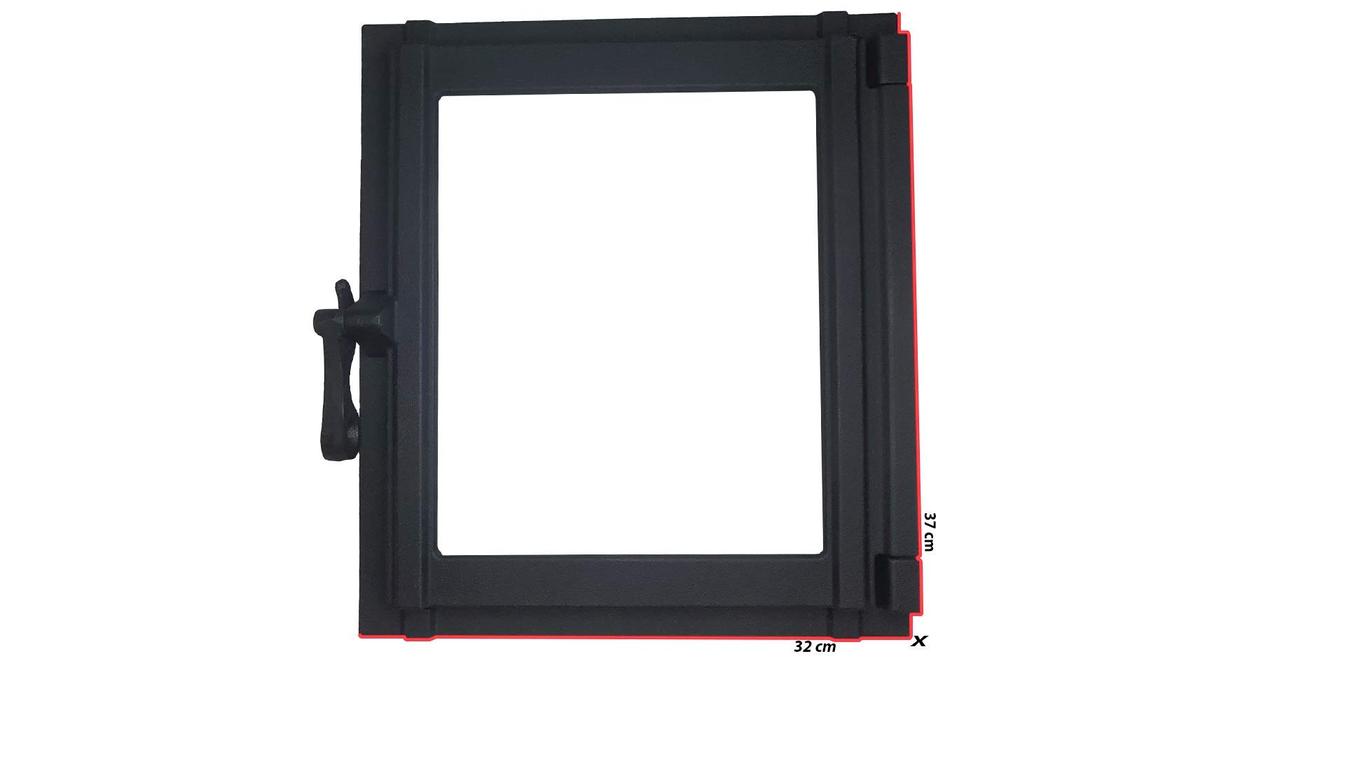Knop gietijzer zwart klein 26mm H26mm kopen Knop gietijzer zwart klein 26mm H26mm kopen