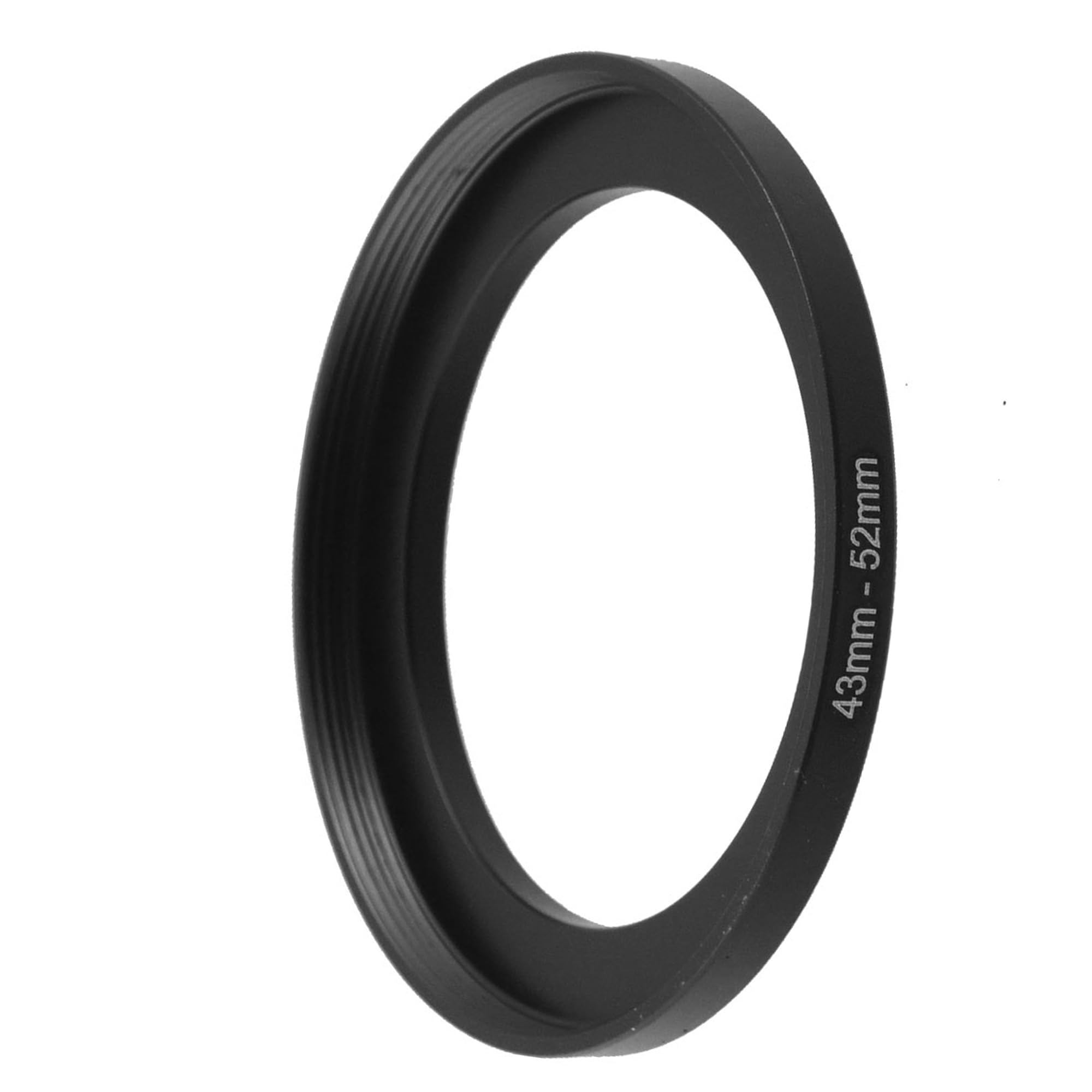 Sourcingmap Metalowy adapter pierścienia filtrującego Step Up, 43 mm do 52 mm step-up, filtry pierścieniowe do osłony obiektywów aparatu, aluminiowe pierścienie krokowe aparatu 43 mm do żeńskiego, 52