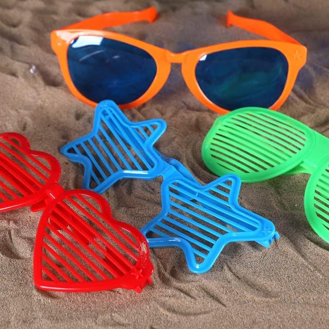 Miniatura 3 de Liberty Imports JUMBO - Gafas de sol de plástico novedosas para cabina de fotos, divertidos obturadores para disfraces, accesorios de cosplay,