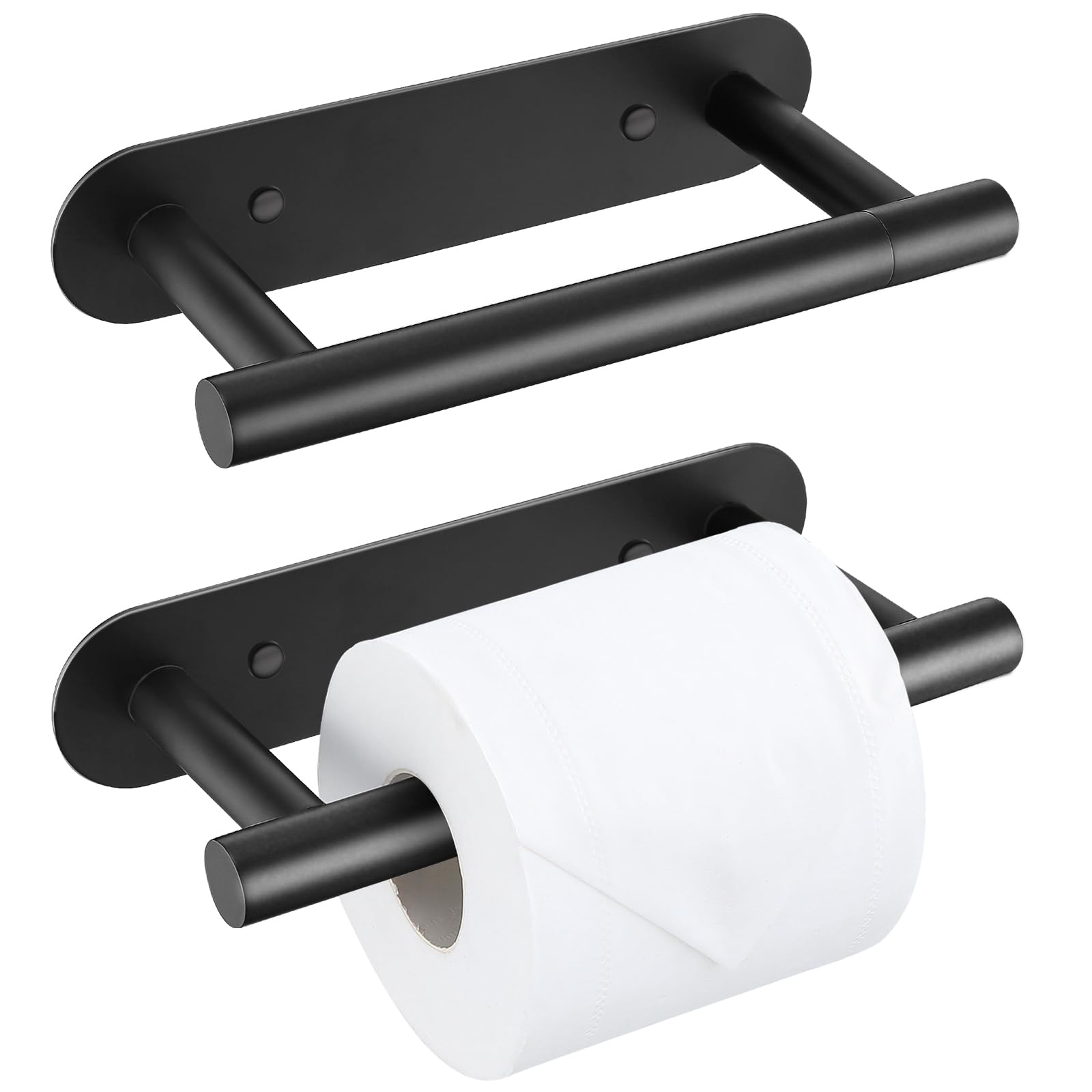 Brushed Gold Toilet Roll Paper Holder Wall Mount for Bathroom — Amazon image 8
