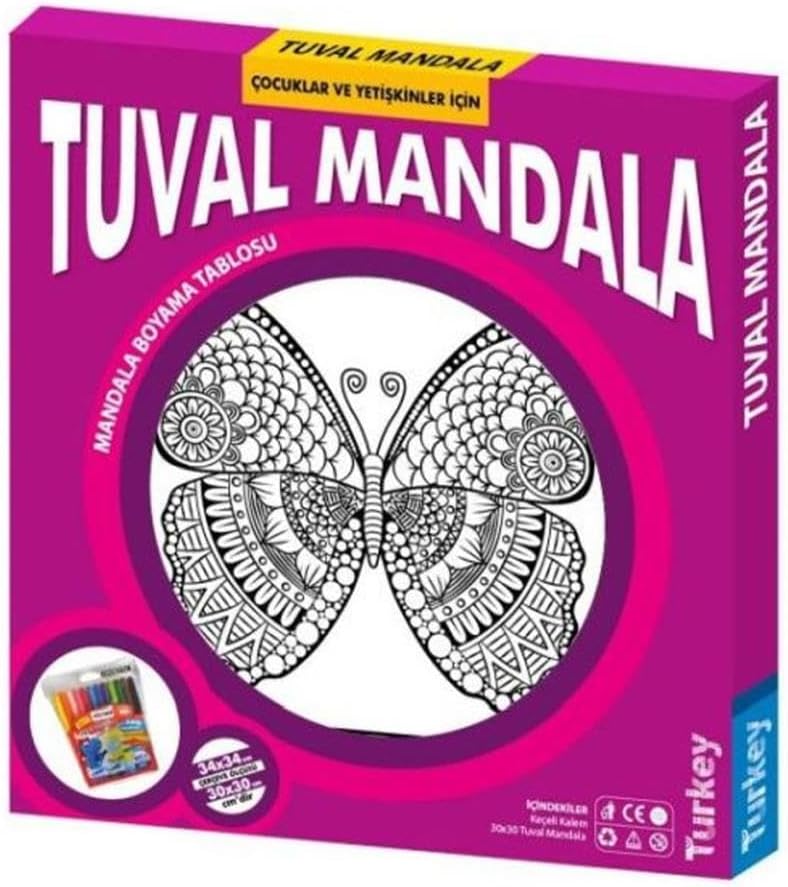 5117 Kumtoys Tuval Mandala