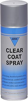 Aerol Clear Coat Spray, Grade 3090 (300g/418ml) - Quick Drying, Transparent, Glossy Coating, Protects from Moisture, Corrosion, Dust & Contaminants
