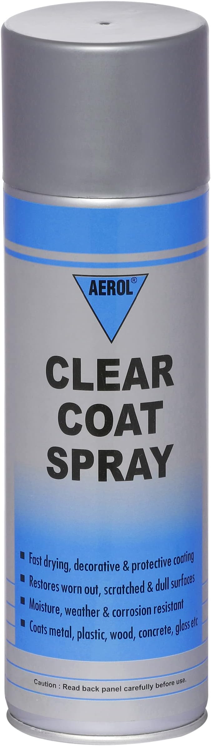 AEROL Clear Coat Spray, Grade 3090 (300g/418ml) - Quick Drying, Transparent, Glossy Coating, Protects From Moisture, Corrosion, Dust & Contaminants