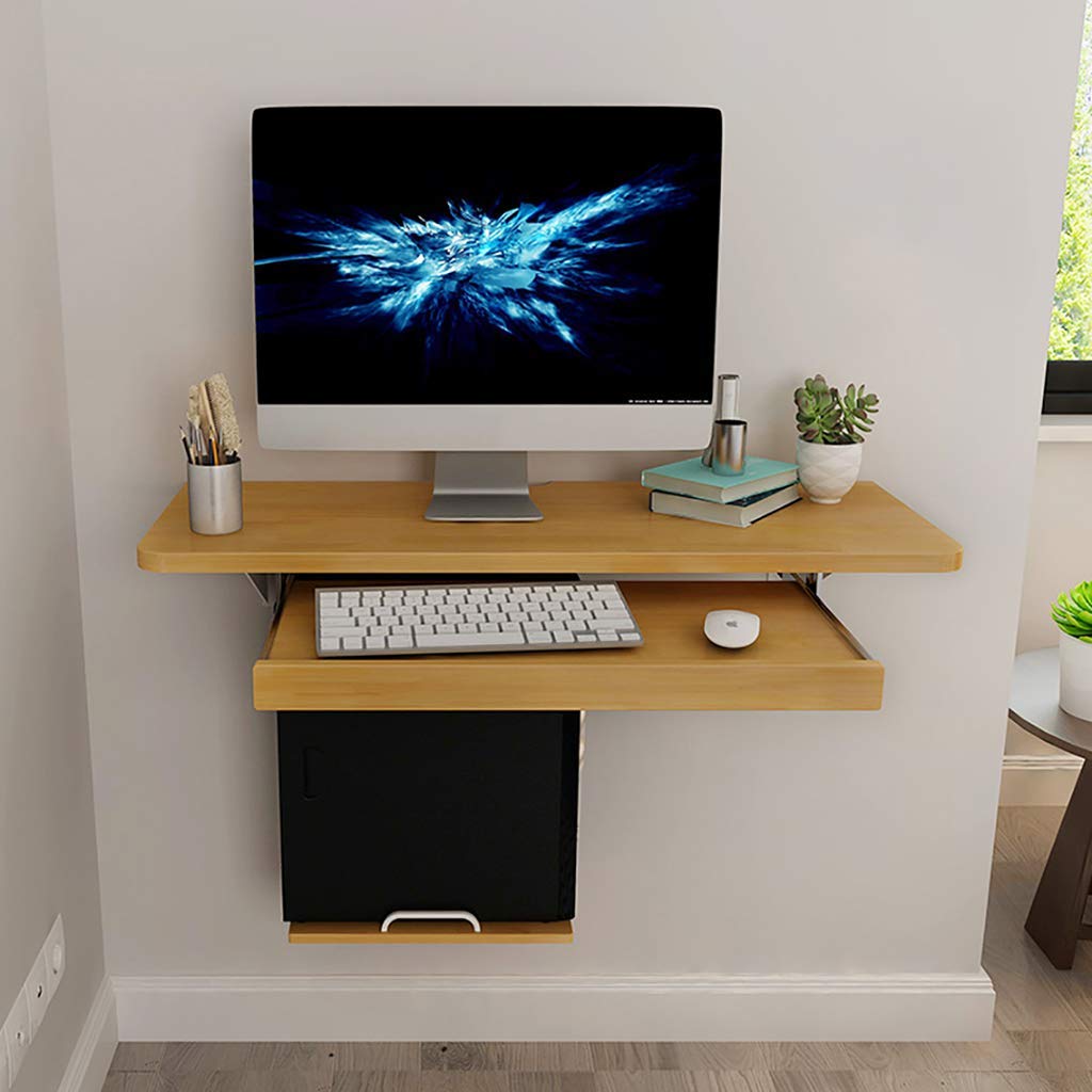 Table pliante murale gain de place pour petit espace et bureau à domicile