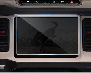 CDEFG Tempered Glass Screen Protector for 12 Inch Ford Bronco 2023 2022 2021 Outer Banks, Heritage, Badlands, Wildtrak, Everglades, Heritage Limited and Raptor, SYNC 4 Infotainment Touch Screen , Bronco Accessories 2021 + GPS Navigation Center Display Protective Film (12 inch)