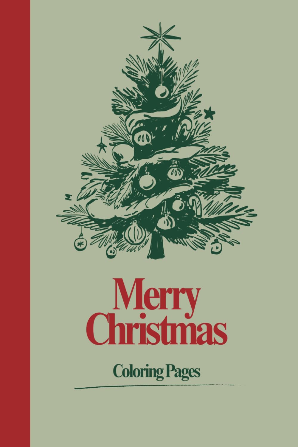 Merry Christmas Family Coloring Pages