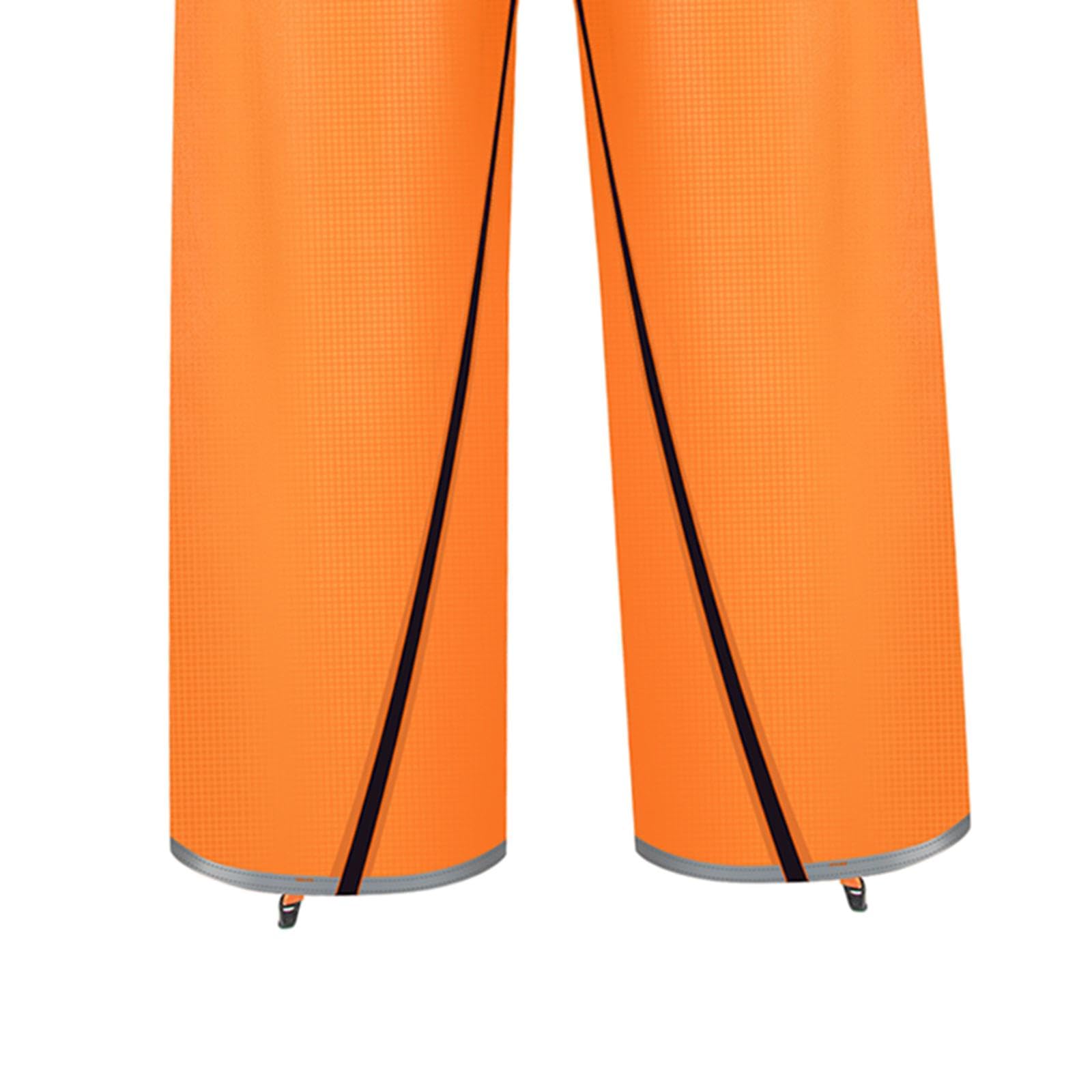 Pantalon Imperméable Léger Surpantalon de Randonnée avec Boucle Lacet Protection Vent et Pluie Nylon Respirant Convient pour Trekking Travail En Plein