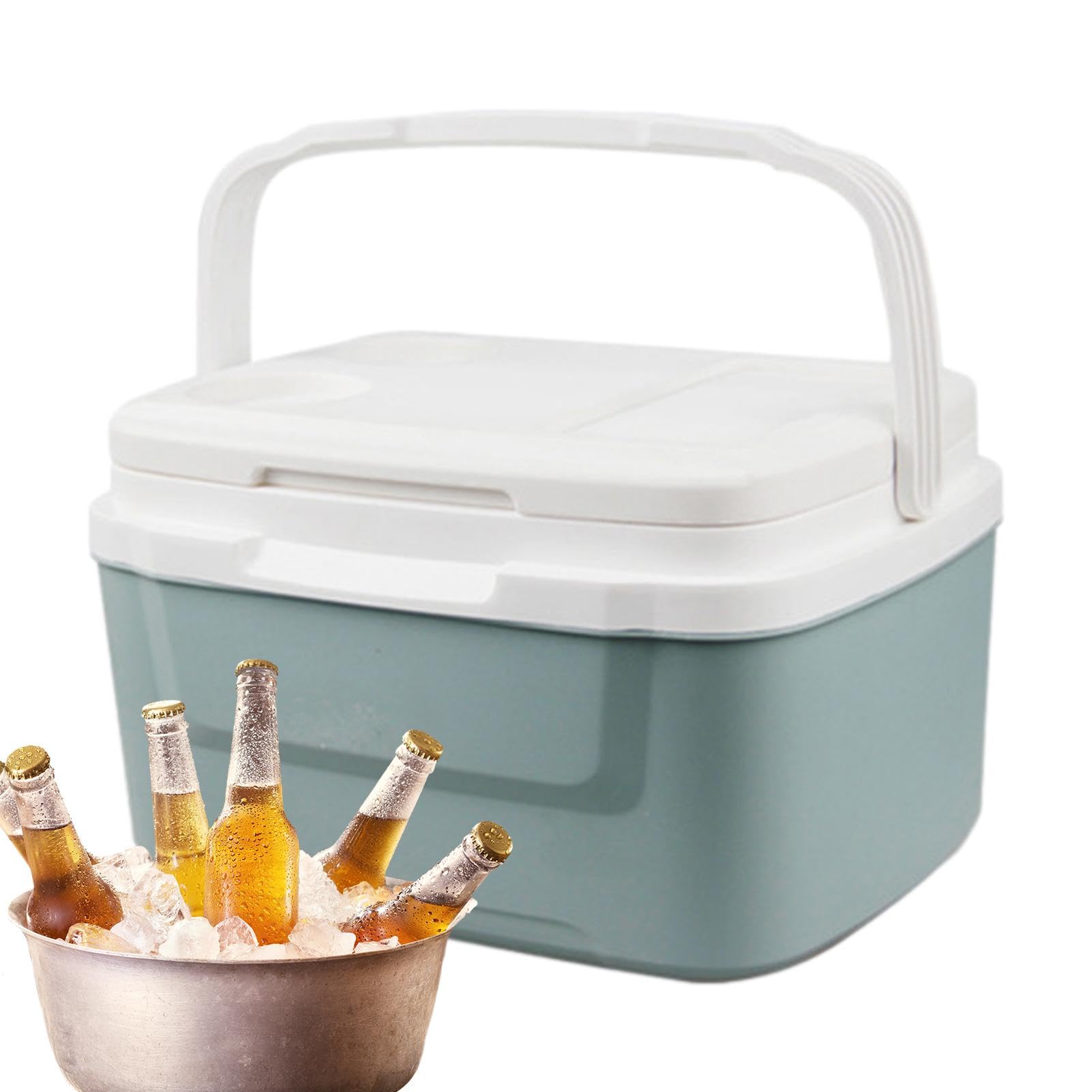 Glacière portable isolée - Seau à glace, sac isotherme de grande capacité