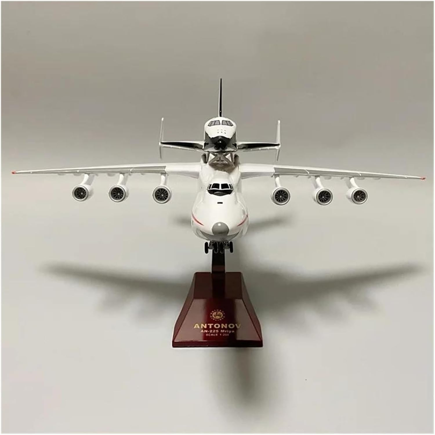 Miniature Scale 1 200 for Russia Antonov An-225 Diecast Airplane Model Aircraft Collection Toys Flying Toy Game Kits