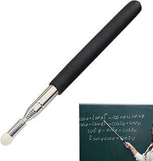 Ponteiro Telescópico Professores, Ponteiros de Apresentação para Professores, Ponteiro de Quadro Branco Retrátil Extensível para Guias de Professores Nanyaciv