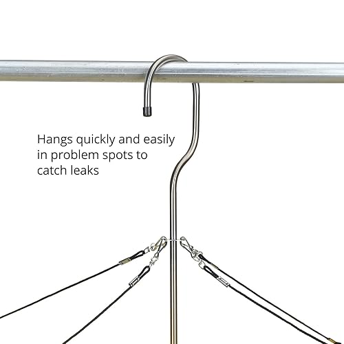 Miniatura 4 de PIG TLS461-CL - Kit de lona para desviador de fugas de techo, 30 x 30 pulgadas, transparente, TLS461-CL