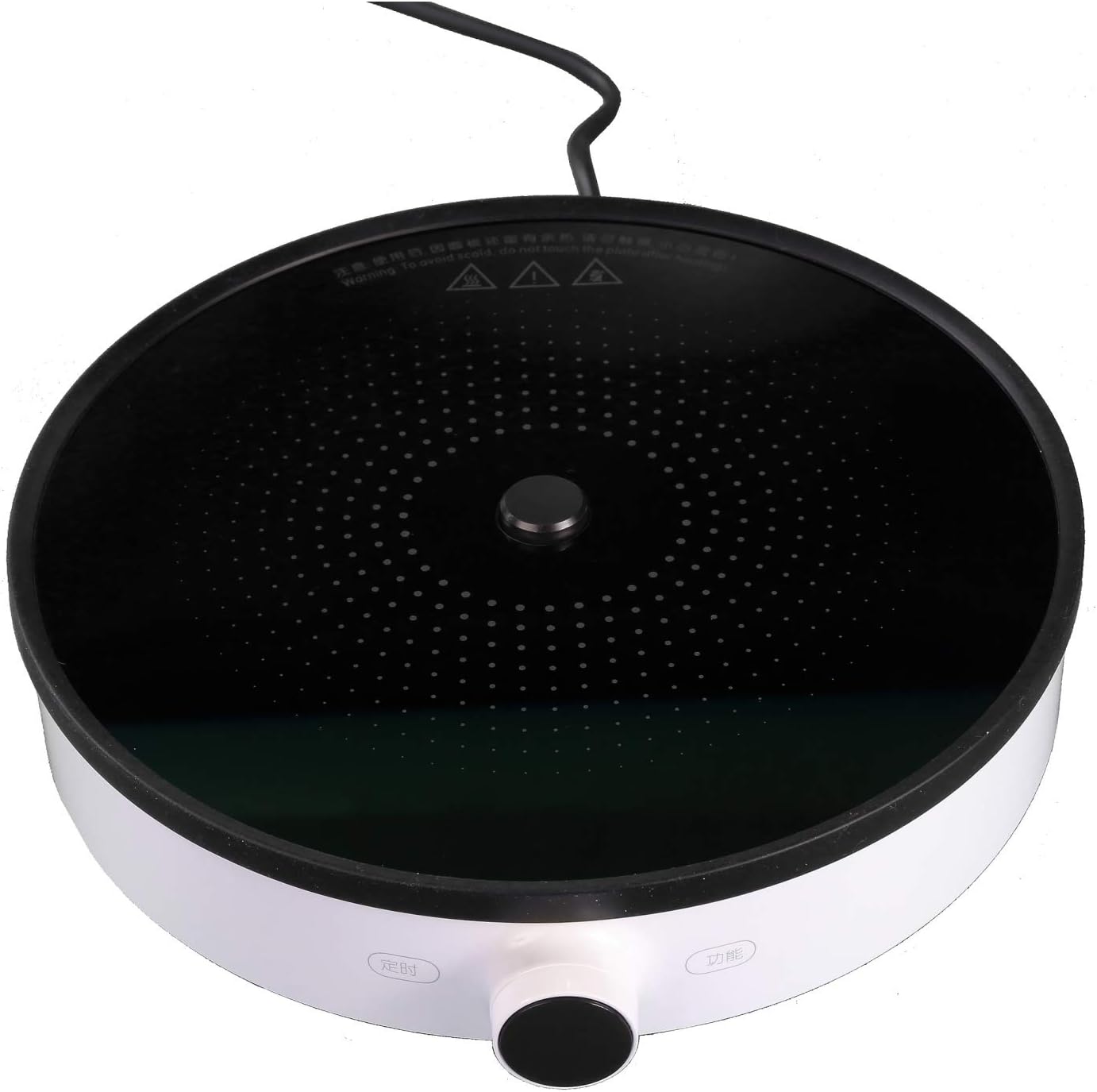 Xiaomi Mijia DCL01CM Single Induction Cooker 2100W Counter Top Heating, Electric 220V 240V Precise Safe and Powerful Control Heating Cookware LCD display Aluminuim White/Black, ZHF4045GL