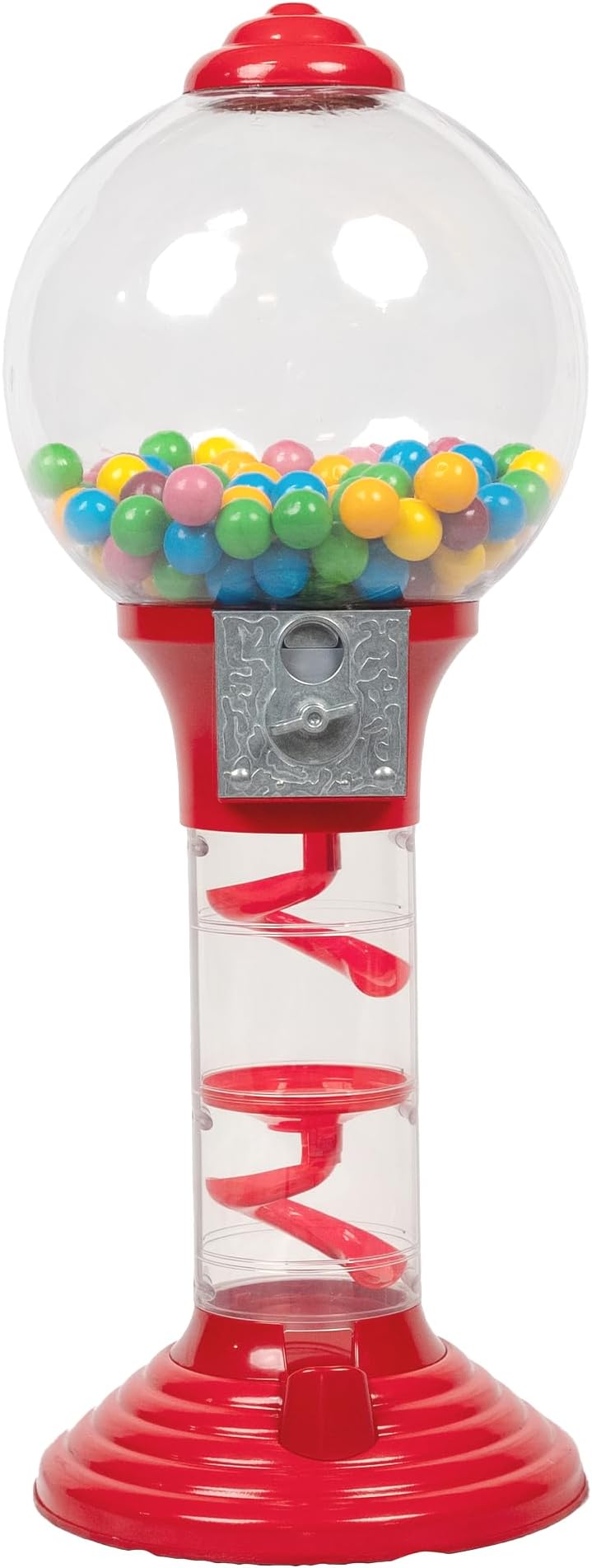 24 inch Metal Gumball Bank w/200 Pcs Gumballs